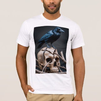 Camiseta Raven Rest Skeleton Reverie