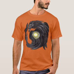 Camiseta Raven Roba el estilo Sun Tlingit nativo americano
