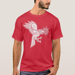 Camiseta Raven robando el mito nativo estadounidense de luz