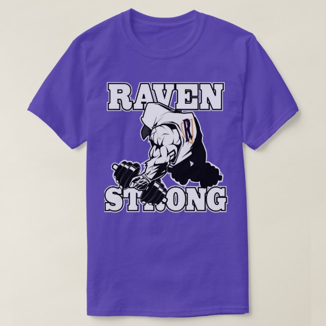 Camiseta Raven Strong (Diseño del anverso)