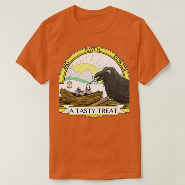 Camiseta Raven TShirtBig Raven (Diseño del anverso)