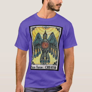 Camiseta Raven TShirtCreator Raven Totem Spirit Guide