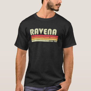 Camiseta Ravena Ny New York Funny City Home Roots Retro 70