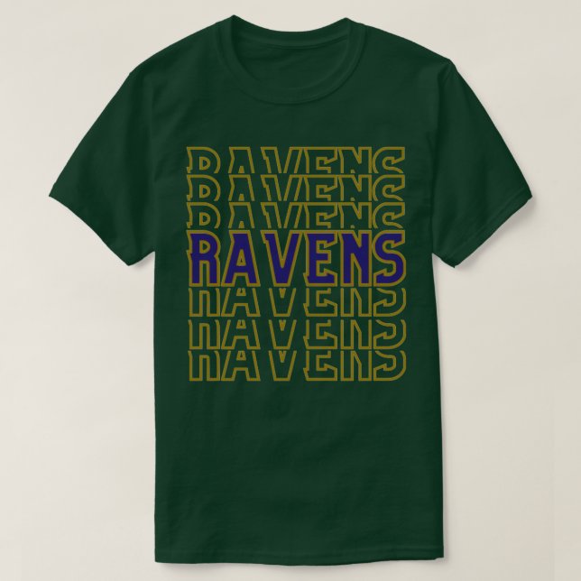 Camiseta Ravens 3 (Diseño del anverso)