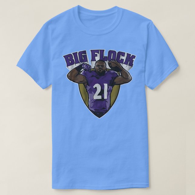 Camiseta Ravens Big Flock (Diseño del anverso)