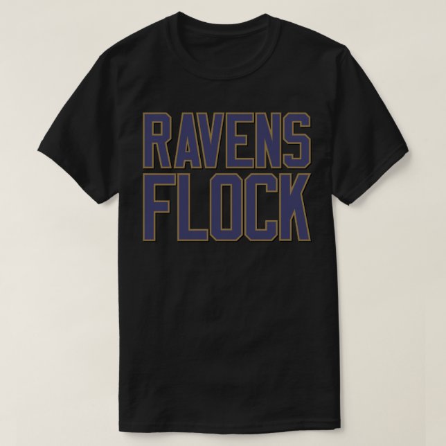 Camiseta Ravens Flock (Diseño del anverso)