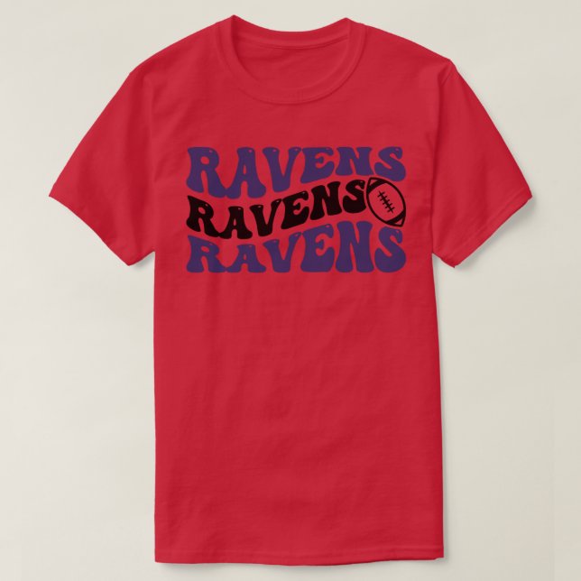 Camiseta Ravens Football (Diseño del anverso)