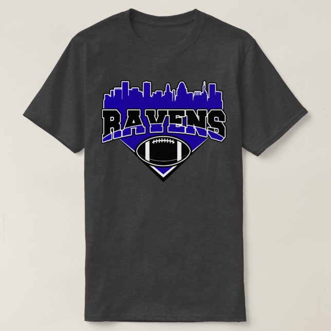 Camiseta Ravens Skyline Team (Diseño del anverso)