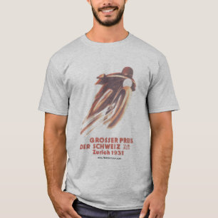Camiseta Raver de la motocicleta del vintage