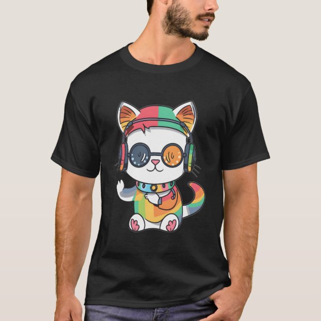 Camiseta Raver del Festival de Arte de Arcoiris (Anverso)