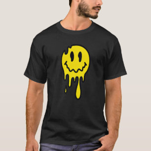 Camiseta Ravero Old Skool rave cara derretida