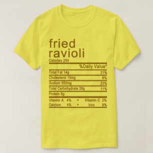 Camiseta ravioli frito