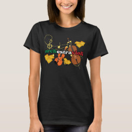 Camiseta Ravioli Pasta ORCHESTRAVIOLI Colores Italianos Mús