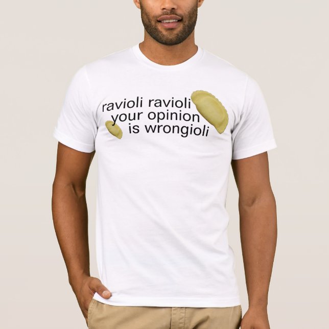 Camiseta raviolis de los raviolis (Anverso)