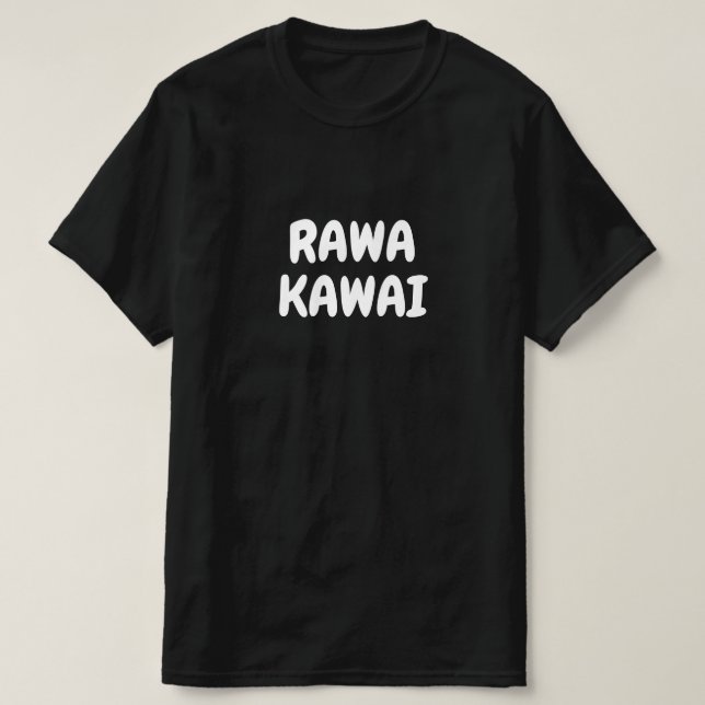 Camiseta rawa kawai - Sólo baila en Hausa (Diseño del anverso)