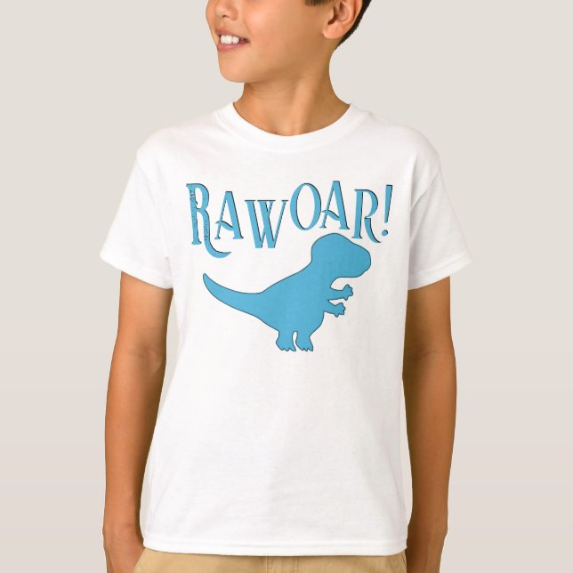Camiseta ¡Rawoar! (Roar) Dino (Anverso)