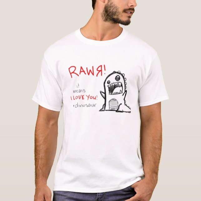 CAMISETA ¡RAWR! (Anverso)