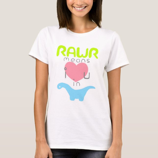 Camiseta Rawr (Anverso)
