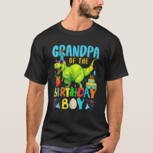 Camiseta Rawr De Dinosaurios Abuelo De La Familia De Niños
