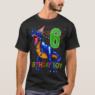 Camiseta Rawr Im 6 6º cumpleaños Dinosaurio Boys Dinosaur G