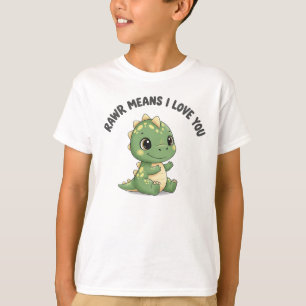 Camiseta Rawr Significa Que Te Amo Desi, Personalizado de