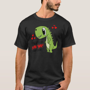Camiseta Rawr Significa Que Te Amo En Dinosaurio