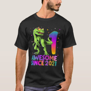 Camiseta Rawr Soy 1 Niño 1 Año Primer Niño T Rex
