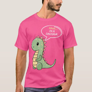 Camiseta Rawr, Soy Un Divertido De Dinosaurios Y Alegre Soy