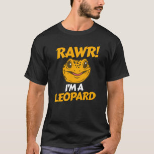 Camiseta Rawr Soy un leopardo Gecko Cute Vintage Kawaii Liz