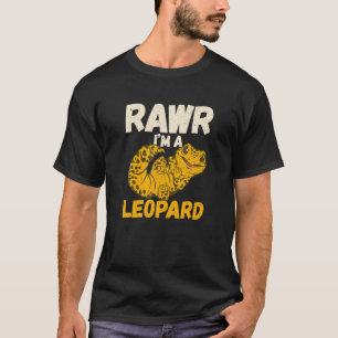 Camiseta Rawr Soy un leopardo Gecko Cute Vintage Kawaii Liz