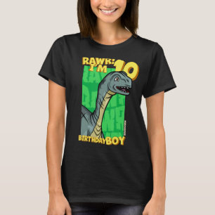 Camiseta Rawr, tengo 10 años, chicos, 10 años, Dino Muss