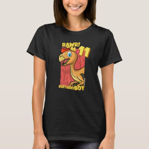 Camiseta Rawr Tengo 11 Años 11 Dino Ovira