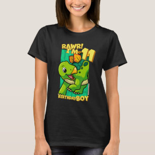 Camiseta Rawr, tengo 11 años, chicos, 11 años, Dino Steg