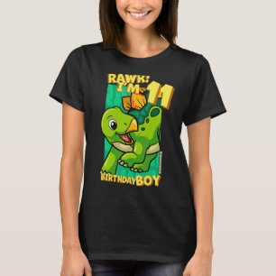 Camiseta Rawr, tengo 11 años, chicos, 11 años, Dino Steg