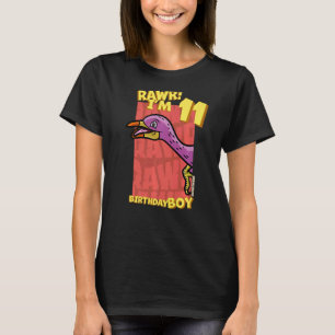 Camiseta Rawr, tengo 11 años, chicos, 11 años, Dino Urbac
