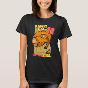 Camiseta Rawr, tengo 11 Chicas de cumpleaños, 11 años, Dino