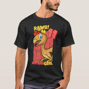 Camiseta Rawr Tengo 11 Chicas de cumpleaños 11 Dino Ovi