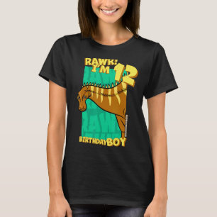 Camiseta Rawr, tengo 12 años, chicos, duodécimo cumpleaños,