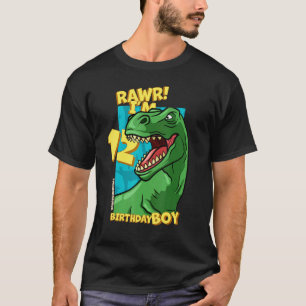 Camiseta Rawr Tengo 12 años niños 12 años Dino Tyra
