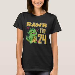 Camiseta Rawr tengo 24 años