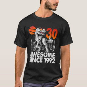 Camiseta Rawr Tengo 30 Niños 30 Años 30 Años