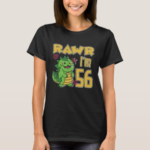 Camiseta Rawr, tengo 56 años