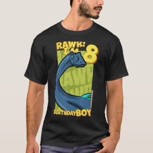 Camiseta Rawr Tengo 8 Años Niños 8 Cumpleaños Dino Quaesi