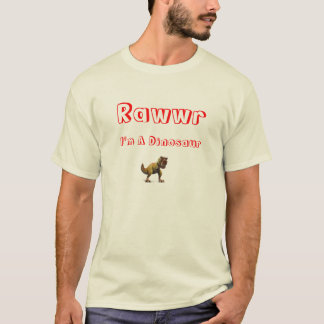Camiseta Rawwr, soy un dinosaurio