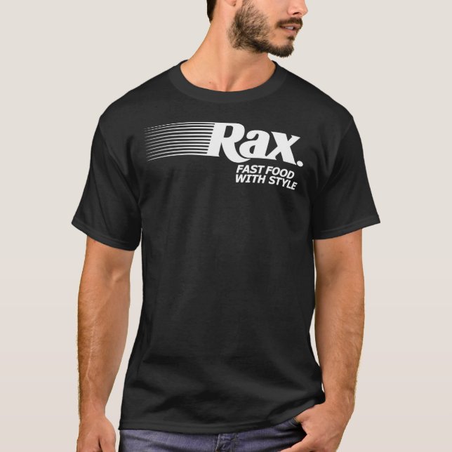 Camiseta Rax Restaurant Design  80s and 90s Defunct Restaur (Anverso)