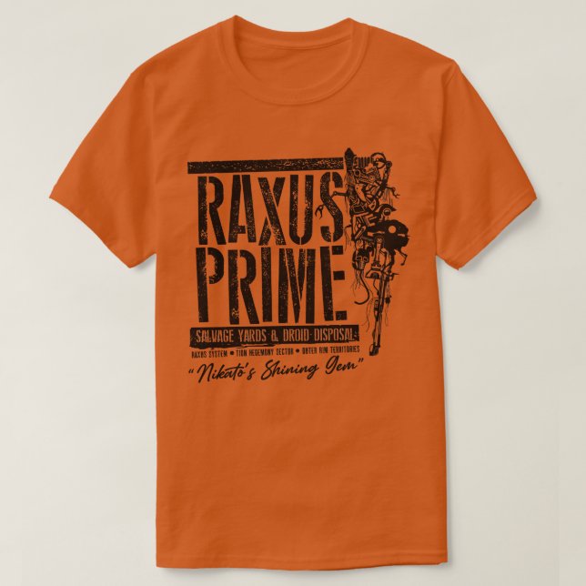 Camiseta Raxus Prime (Diseño del anverso)