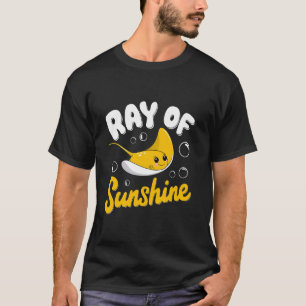 Camiseta Ray De Sunshine Sea Ocean Stingray Animal Manta Ra