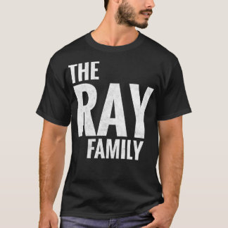 Camiseta Ray Surname Ray apellido de la familia Ray