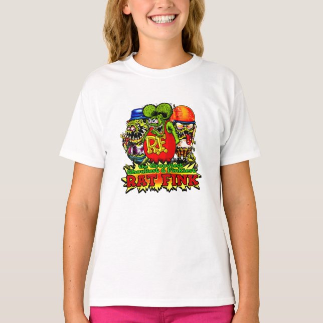 Camiseta raya caliente de finas de rata (Anverso)