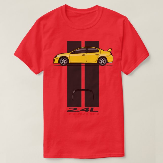 Camiseta Rayas Amarillo (Diseño del anverso)
